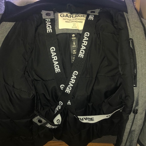 Grey Faux Fur Coat From Garage - Picture 3 of 3